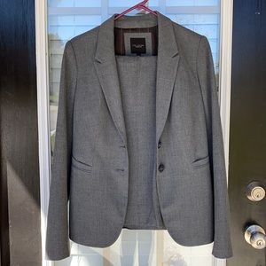 The Limited Gray Suit